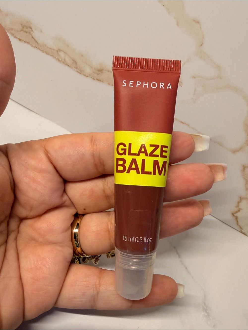 Sephora Glaze Balm Lip Gloss - Chocolate Shake